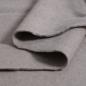 Preview: Baumwollfleece hellbraun melange - Bio